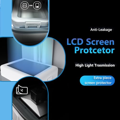 OLAPRIN Resin 3D Printer, 4K Resolution, Equipped with 6.6 Inch Monochrome Screen, 145x90x150mm Build Volume Printing Size, Higher Resolution Resin Printer OLAPRIN