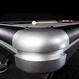 MD Sports 7.5' Titan Drop Pocket Table with Pool Ball and Cue Stick Set MD Sports