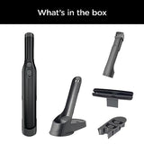 Shark WV201BK WANDVAC Cordless Hand Vac, Lightweight & Portable at 1.4 lbs. with Powerful Suction, Charging Dock, One-Touch Empty for Car & Home,Mattress,Duster Crevice Tool Included,Black(Pack of 1) Shark