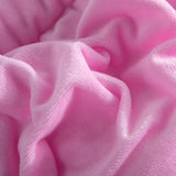 Wajade Faux Fur Plush Rainbow Comforter Set Fluffy Fuzzy Shaggy Bedding Set - 3PC Full Size Microfiber Soft Warm Quilt Set Wajade