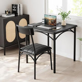 OUTGOODS 2-Person Dining Table Set (3 Pieces) - Square Kitchen Table with Upholstered Chairs | Ideal Small Space Dining Set for Apartments, Studios | Compact Kitchen Dining Set for 2 Adults/Kids OUTGOODS
