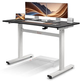 Sunny Health & Fitness Multi-Purpose Air-Drive Adjustable Standing Desk, Pneumatic Air Lifting, Electricity-Free, Scratch-Resistant Surface with up to 47.2" Height, Treadmill Compatible SF-A023001 Sunny Health & Fitness