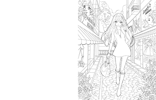 The Manga Artist's Coloring Book: Fashion!: Fun Clothes & Characters to Color