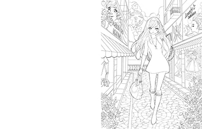 The Manga Artist's Coloring Book: Fashion!: Fun Clothes & Characters to Color