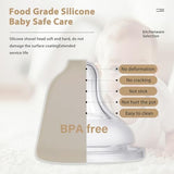 NCUE Kitchen Utensils Set with Holder, 26 pcs BPA Free Non-stick, Wooden Handle Heat Resistance Silicone Spatula Spoon Kitchen Gadgets Cooking Utensils Set (Khaki) NCUE