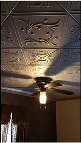 50pc of Anet White (20"x20" Foam) Ceiling Tiles - Covers About 135sqft Antique Ceilings