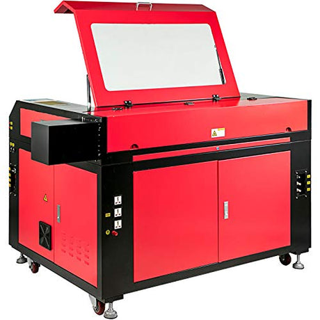 100W CO2 Laser Engraver, 35" x 24" Laser Cutter Machine with 2-Way Pass Air Assist, Compatible with LightBurn, AutoCAD, Windows, Mac OS, Linux, for Wood Acrylic Fabric More (100W) Furvveerr