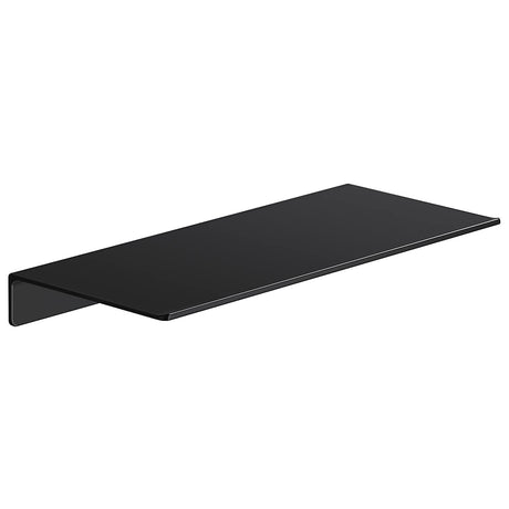 Danpoo Metal Wall Shelf, Black Floating Shelf, Small Bathroom Shelf, 12" Display Shelves for Wall Storage Danpoo
