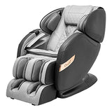 Osaki OS-Champ | Black & Gray | 2D SL-Track Full Body Massage Chair | Zero Gravity | Lumbar Heating | Foot & Calf | Auto Mode | Full Air Bag Compression | Bluetooth Speaker | Space Saving Osaki