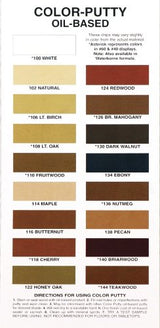Color Putty Company 126 Jar, 3.68-Ounce, Brown Mahogany, 3 Ounce Color Putty
