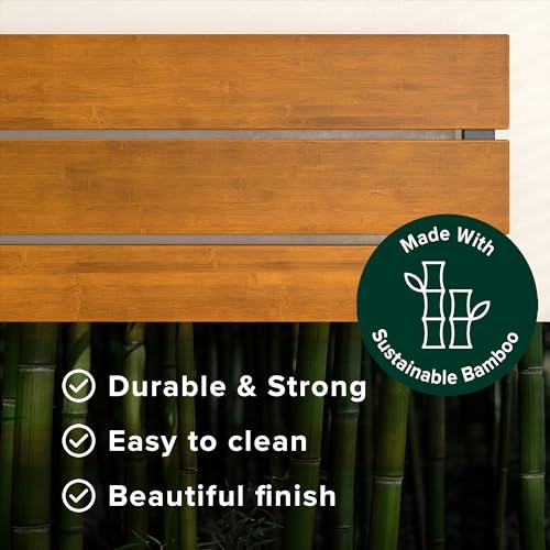 ZINUS Paul Metal and Wood Platform Bed Frame / No Box Spring Needed / Wood Slat Support / Easy Assembly, Full Zinus
