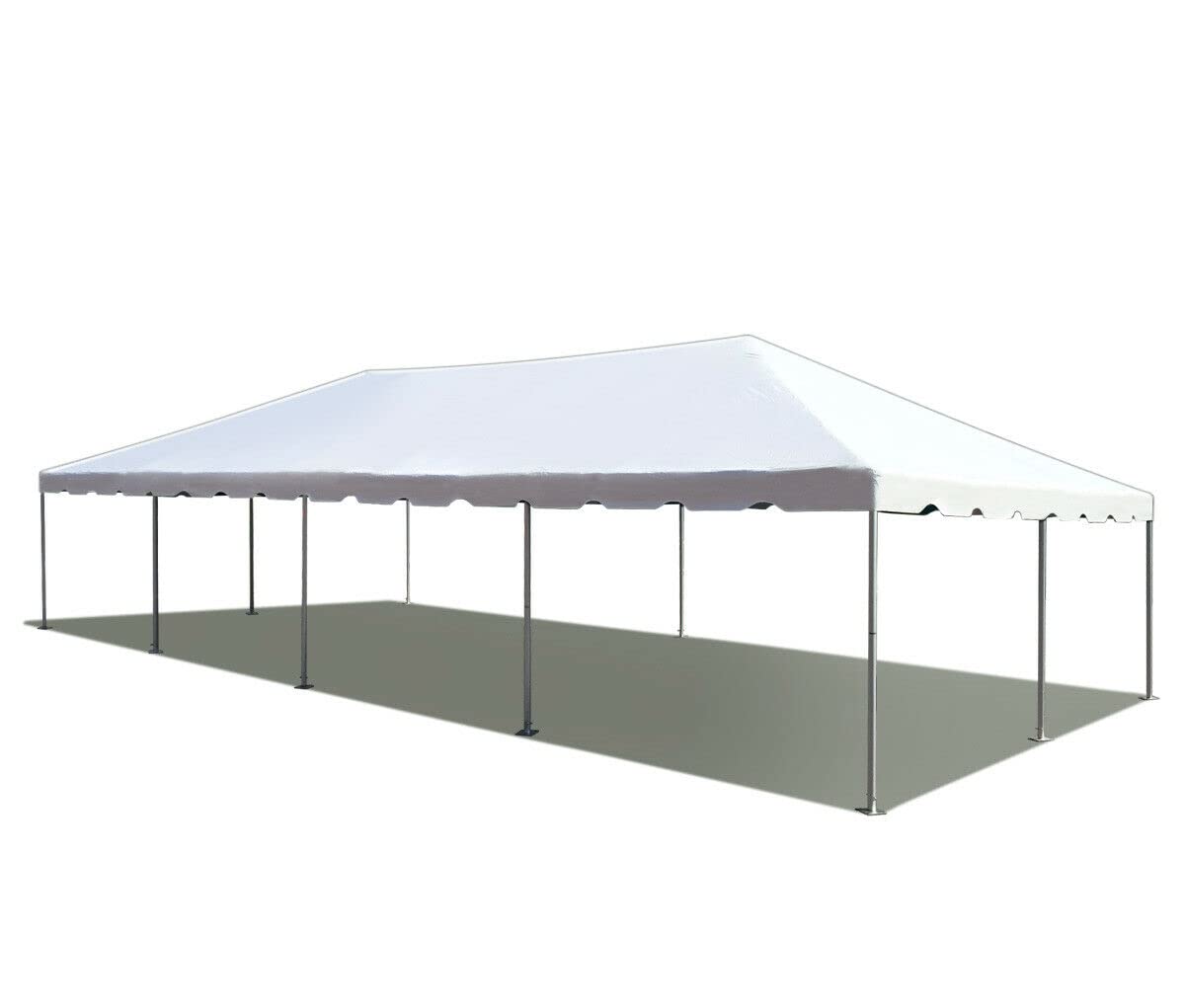 Party Tents DIRECT 20' x 40' Weekender West Coast Frame Style Party Tent | White PVC Top | for Weddings, Graduations, and Events