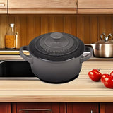 Le Creuset Stoneware Mini Round Cocotte, 8 oz., Oyster Le Creuset