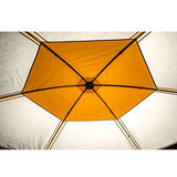 CLAM Quick-Set Outdoor Portable Escape Sky/Sky Camper Screened Gazebo Canopy Tent Rain Fly Tarp with Carry Bag, Cover Only, Tan CLAM