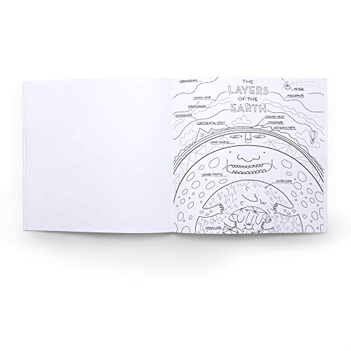 The Wondrous Workings of Science and Nature Coloring Book: 40 Line Drawings to Color Clarkson Potter