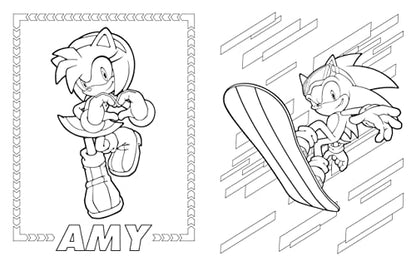 Sonic the Hedgehog: The Official Coloring Book