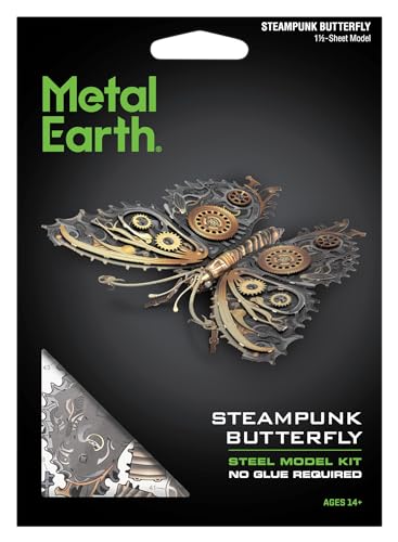 Metal Earth Steampunk Butterfly 3D Metal Model Kit Fascinations