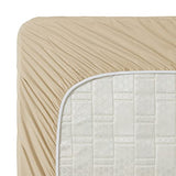 Clara Clark Bed Sheets, Premier 1800 Series 4 Piece Bed Sheet Set, Deep Pocket, Wrinkle, Fade, Stain Resistant, Luxury Soft Bedding Sheets & Pillowcases, Queen, Beige Cream Clara Clark