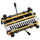 VEVOR Dovetail Jig, 12 in Width, Dove Tailing Router Jigs with 4 Router Bits & 3 Templates, Precise Alignment Dove Tail Jig, Mortise and Tenon Woodworking Tools for Furniture & Wood Cabinet Making VEVOR