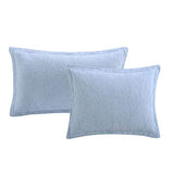 Tommy Bahama - Queen Quilt, Reversible Cotton Bedding, Pre-Washed for Added Softness (Costa Sera Blue, Queen) Tommy Bahama