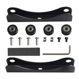 FYSETC 3D Printer Metal Filament Spool Holder - Adjustable Filament Stand Mount Rack: 0.5-5KG 3D Printing Material Roller Separated Brackets Fit All Spool Sizes Types Filament PLA PETG ABS - 1 Pack FYSETC