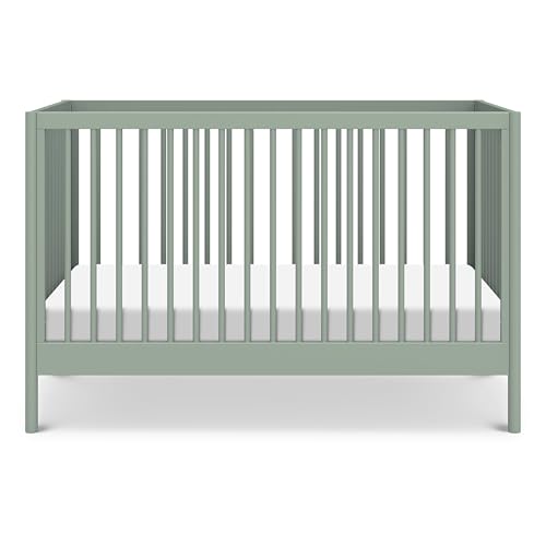 Davinci, Birdie 3-in-1 Convertible Crib, Light Sage, Easy Assemble, Greenguard Gold Certified DaVinci