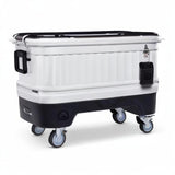 Igloo 125 qt Gray Party Bar Wheeled Cooler Igloo