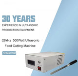 Ultrasonic Food Cutting Machine Cake Cutter for vegetables Chocolate cake Cheese bread cutting guorenxiai
