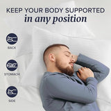 Beckham Hotel Collection Bed Pillows Standard/Queen Size Set of 2 - Original Soft Down Alternative Pillow for Sleeping - Soft Support for Back, Stomach or Side Sleepers Beckham Hotel Collection