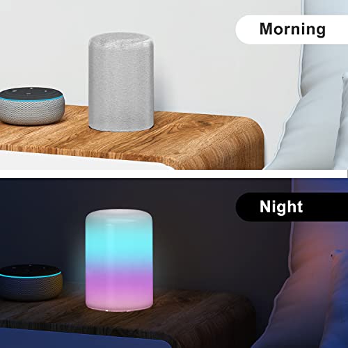 ERYONE Glow in The Dark Multicolor PLA Filament 3D Printer Filament Color Change 1.75mm +/-0.03mm 1kg (2.2lbs)/Spool, Glow Rainbow ERYONE