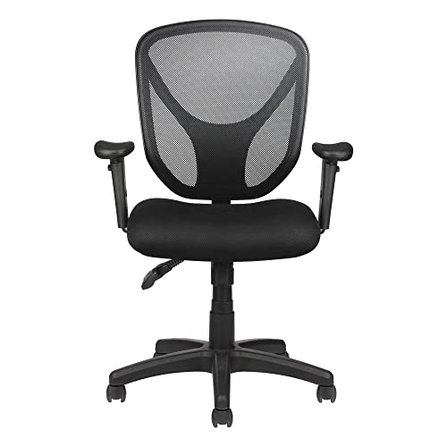 Realspace® MFTC 200 Multifunction Ergonomic Super Task Chair, Black Realspace