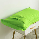 SUSYBAO Bright Green Duvet Cover Twin 100% Cotton 2 Pcs Set 1 Single Light Green Duvet Cover with Zipper Ties 1 Pillow Sham Farmhouse Neon Green Bedding Set Soft Comfortable SUSYBAO