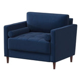 Lifestyle Solutions Lexington Armchair, Navy Blue LifeStyle Solutions