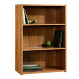 Sauder Beginnings 3 Bookcase/Book Shelf, L: 24.57" x W: 11.50" x H: 35.28, Highland Oak finish Sauder