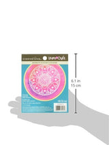 Dimensions Mandala Craft Mini Embroidery Kit for Beginners, 4''