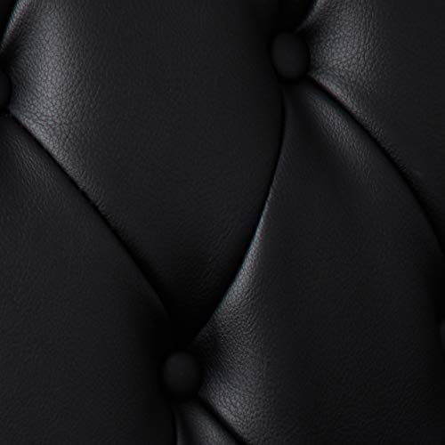 Boss Office Products Wingback Traditional Chair , Leather, in Black Boss Office Products