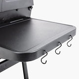 Char-Griller® Grillin' Pro 3-Burner Propane Gas Grill in Black with 40,800 BTU, Cast Iron Grates and Warming Racks, 630 Cooking Square Inches, Model E3001 Char-Griller