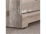 Bush Furniture Bedroom River Brook 6 Drawer Dresser, Barnwood Bush Business Furniture