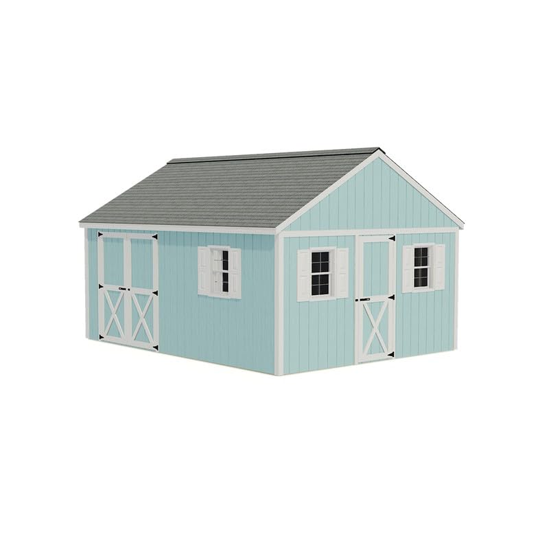 Best Barns Fairview 12x12 Wood Storage Shed Kit - All Pre-Cut (Fairview_1212) Sheds Deal