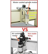MOCHAG USB CNC 6090 Router Machine Kit MACH Control, 4 Axis 1.5 KW VFD Water-Cooling Spindle Motor+ 3D Milling Engraving Machine, Engraver Milling 3D Cutting Machine w/Control Box, Handwheel MOCHAG