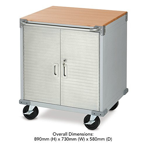 Seville Classics UltraHD Rolling Storage Cabinet - WoodArtSupply