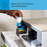 HP Smart-Tank 5000 Wireless All-in-One Ink-Tank Printer with up to 2 years of ink included, mobile print, scan, copy, white, 17.11 x 14.23 x 6.19 HP