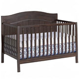 Oxford Baby Nolan 4-in-1 Convertible Baby Crib, Espresso Brown, GreenGuard Gold Certified Oxford Baby