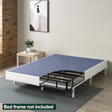 ZINUS 7 Inch Metal Smart Box Spring with Quick Assembly, Mattress Foundation, Strong Metal Frame, Easy Assembly, Full Zinus