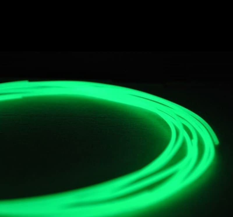 3D Pen PLA Filament Green Luminous, 26 Feet 1.75mm, Glow in The Dark Green - WoodArtSupply