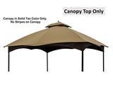 ALISUN Replacement Canopy Top for Massillon 10' x 12' Gazebo Model #L-GZ933PST ALISUN