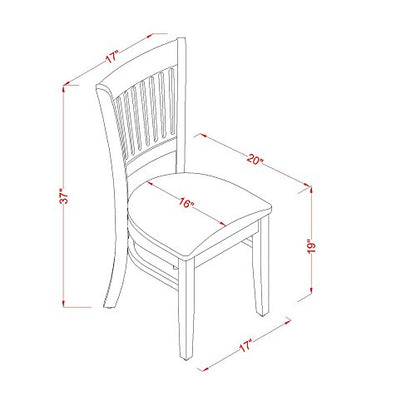 East West Furniture Dublin 3 Piece Modern Set Contains a Round Wooden Table with Dropleaf and 2 Dining Room Chairs, 42x42 Inch, Linen White - WoodArtSupply