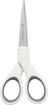 Westcott 5" Micro-Tip Fabric Scissors with Titanium-Bonded Blades - Ideal for Crafting, Sewing, and More Westcott