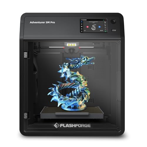FLASHFORGE Adventurer 5M Pro 3D Printer with Extra 0.4mm and 0.6mm Nozzle Creator