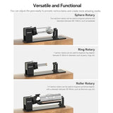 Creality Laser Rotary Roller Pro for Falcon A1 Laser Engraver，Suitable for Engraving Cylindrical Objects, Rotary Kit with M6 Raiser for Falcon A1 Skouphy